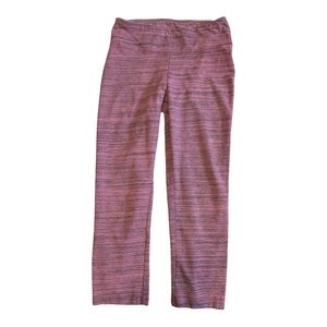 RBX Pink and Black Leggings, Size M